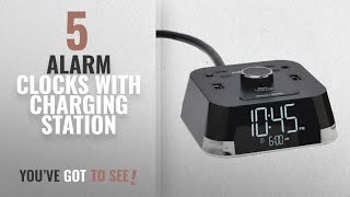 Top 10 Alarm Clocks With Charging Station 2018  Brandstand 12154878 CubieTime Alarm Clock Charger [upl. by Og67]