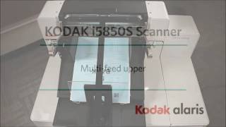 Using the i5850S Scanner from Kodak Alaris Part 1 [upl. by Akiemaj]