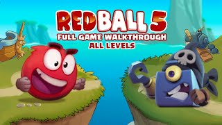 Red Ball 5Level 2Full Game Walkthrough Android Gameplay [upl. by Boelter]