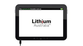 Lithium Australia  Strategy [upl. by Stuckey]