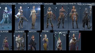 Skyforge Gameplay All Classes 2015 [upl. by Phillip707]