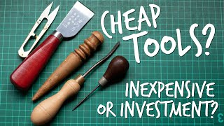 What tools should you cheap out on │ Getting Started in Leatherwork [upl. by Arrek]