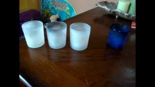 Reuse for Glade candle holders [upl. by Eelytsirk137]