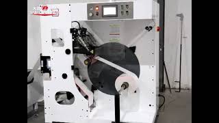 Daba SAC350450 automatic non stop rewinding machine [upl. by Oremor552]