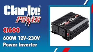 Clarke CI600 600W Power Inverter  6013051 [upl. by Penman]