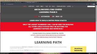 ArcoLinux  2773 What is new video in ArcoLinux 2204 [upl. by Neehs654]