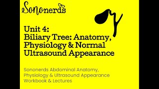 Biliary Ultrasound  AnatomyPhysiology amp Normal Appearance  Abdominal Ultrasound with Sononerds [upl. by Woolson]