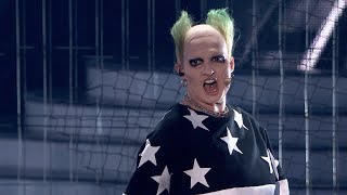 Your Face Sounds Familiar  Joanna Liszowska as Keith Flint  Twoja Twarz Brzmi Znajomo [upl. by Anecuza]