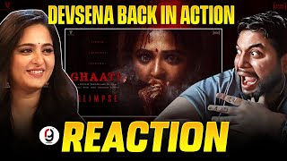 GHAATI Glimpse  The Queen Anushka Shetty  Krish Jagarlamudi  UV Creations  REACTION BY RG [upl. by Atteynot]