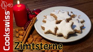 Zimtsterne  Weihnachtsguetzli [upl. by Pierrette]