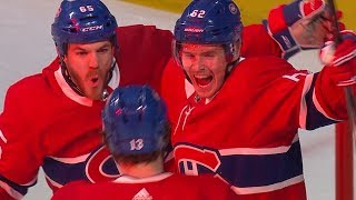 Artturi Lehkonen dives to finish superb passing play [upl. by Barbur298]