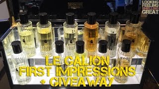 Le Galion Perfumes First Impressions With Special Guest  Giveaway [upl. by Lind611]