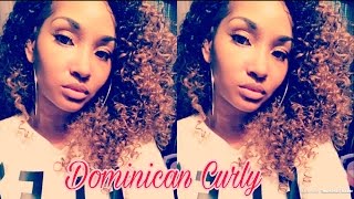 Outre Dominican Curly Half Wig [upl. by Nivanod]