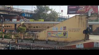 Down Jaynagar Sealdah Gangasagar express skips Sodepur through platform no 4 [upl. by Lorne]