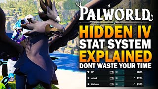 Palworld  Hidden IV Stat System Explained Get The STRONGEST Pals Palworld IV Guide [upl. by Elagibba]