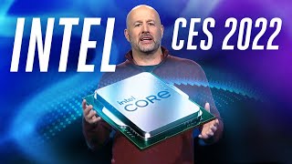 Intel at CES 2022 in 4 minutes 12th Gen Alder Lake chips [upl. by Ellienad]