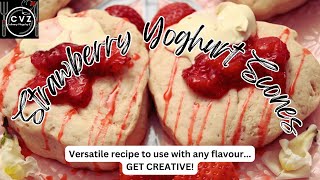 Strawberry Yoghurt Scones  Use different flavours with this versatile recipe [upl. by Zulema]