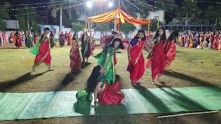 Gondhal dance performance by girls of Podar International School Osmanabad Dharashiv [upl. by Derek]