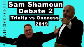 Sam Shamoun Debate 2 EPIC Trinity vs Oneness Doctrine Argument [upl. by Nazario996]