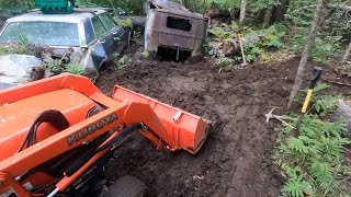 Abandoned VW BUS Sitting 52 Years  Buried in a Stream Rescue [upl. by Negaet29]