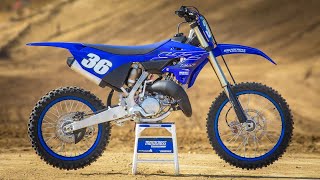 2022 Yamaha YZ125 Two Stroke TESTED  Motocross Action Magazine [upl. by Risteau]