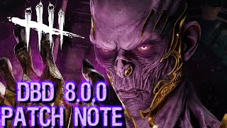 DBD 800 Update Patch Notes Dungeons and Dragons Chapter 32  Dead by Daylight dbd [upl. by Lucille]