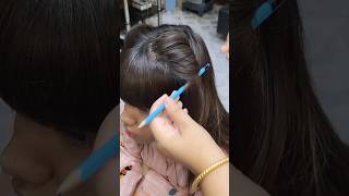 Twisted Hack with Pencil hairstyle lashesbeautyparlour shortvideo [upl. by Lisbeth625]