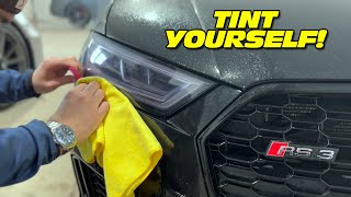 How To Tint Your Headlights or Tail Lights [upl. by Llovera]