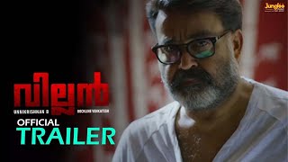 Villain Movie Official 4K Trailer  Mohanlal  Manju Warrier  Raashi  Vishal  Hansika  Srikanth [upl. by Knox285]