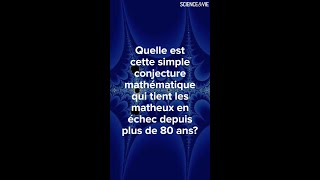 Une simple conjecture mathématique tient les matheux en échec depuis 80 ans [upl. by Noble]