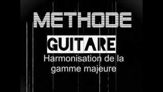 harmonisation de la gamme majeure partie 1 [upl. by Oremo]