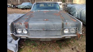 1967 Grey Lincoln Continental Convertible For Sale Walk around and Underside Video [upl. by Micky164]