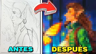 REHACIENDO EL DIBUJO DE HAROLDARTIST  Reto de dibujo [upl. by Yssep]