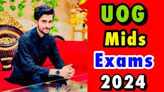 Mids Terms Exams in University  UOG Admission 2024  University of Gujrat UOG [upl. by Yragerg708]