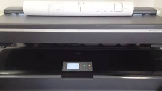 HP Designjet T1200 HD MFP Demo [upl. by Straub]