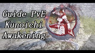 BDO Quick Guide Kunoichi Awakening PvE [upl. by Marquet661]