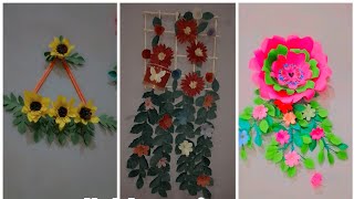 WallmatePaper Wall Hanging Wall Decorations Craft Ideas By Alizay Crafts Room Decorations [upl. by Tiphani418]