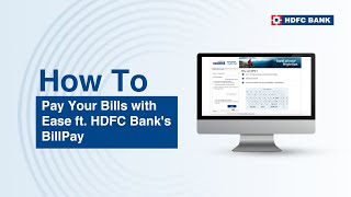 Pay Your Bills with Ease ft HDFC Banks BillPay  Easy Payments and Recharge [upl. by Gherardi]