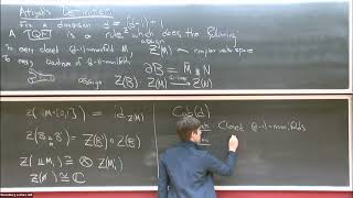 The Classification of Extended Topological Field Theories Jacob Lurie [upl. by Ynatil]