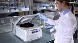 Eppendorf Centrifuge 5427 R [upl. by Kistner225]