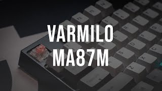 Varmilo MA87M  Sakura V2  Typing Demo [upl. by Valina680]