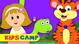 Jungle Song  More Nursery Rhymes And Kids Songs by KidsCamp [upl. by Nerral]