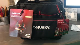 Husky 10in Electrical Bag pro grade [upl. by Monteith41]