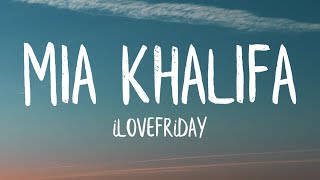 iLOVEFRiDAY  MiA KHALiFA Lyrics [upl. by Nimzzaj]