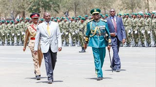 GILGIL LIVE PRESIDENT RUTO PRESIDES OVER NYS PASS OUT PARADE 2023 [upl. by Venn]