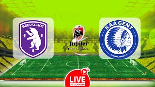 BEERSCHOT WILRIJK vs KAA GENT🔴Live match today⚽ [upl. by Redfield]