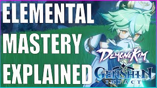 Elemental Mastery In 5 Minutes Or Less  Genshin Impact [upl. by Initsed316]