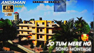 SCARFALL20 4K MONTAGE • JO TUM MERE HO SONG  🥰 anuv jain  newsong song pubgmontage ffmontage [upl. by Vivyan]