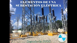 Elementos de una subestación eléctrica Subestación Río San Juan  Ingeniería RMS [upl. by Roz]