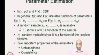 Mod03 Lec07 Parameter Estimation [upl. by Llejk]